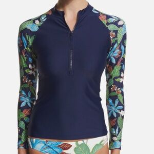 Size S - Tory Burch Wisteria Surf TOP